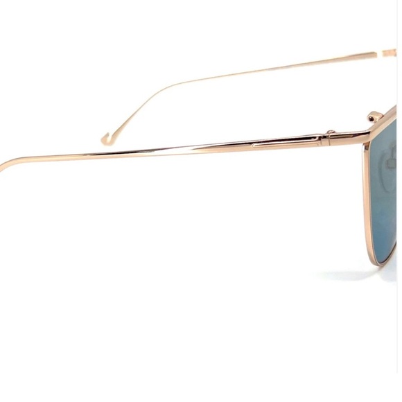 TOM FORD Veronica Cat-eye Semi Mirrored Sunglasses Gold Frame TF684 28W NEW - Picture 8 of 16